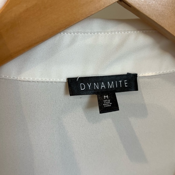 Deep V-Neck Blouse - Picture 4 of 6